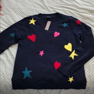 New with tags Jcrew FUN sweater